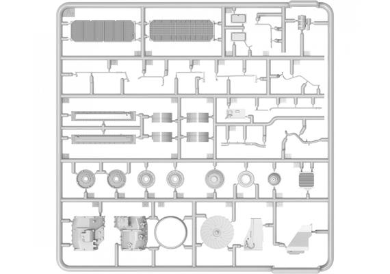 MiniArt 37051 T-54 Getriebeblock Frühe Prod. - Massstab 1:35 | Bild 4