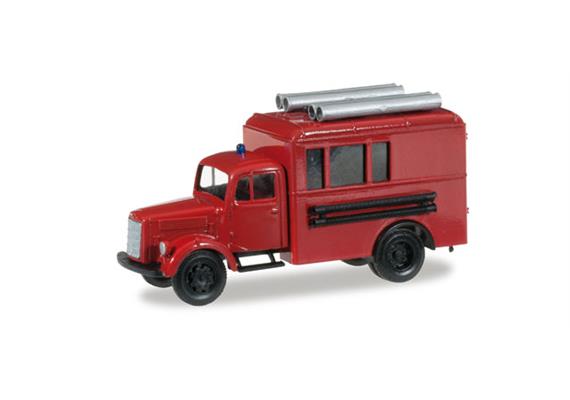 miniTanks (Herpa) 745024 MB Koffer-LKW mit Dachbeladung - H0 (1:87)