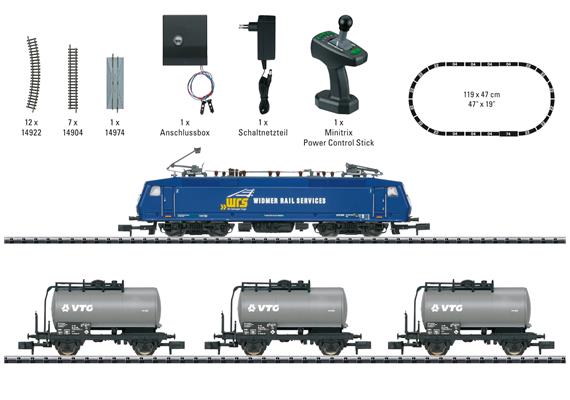 Minitrix 11158 Digital-Startpackung "Güterzug" mit Baureihe 120 - N (1:160) | Bild 2