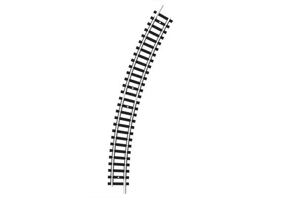 Minitrix 14910 Gebogenes Gleis R 2a (261,8 mm) 30° - N (1:160)