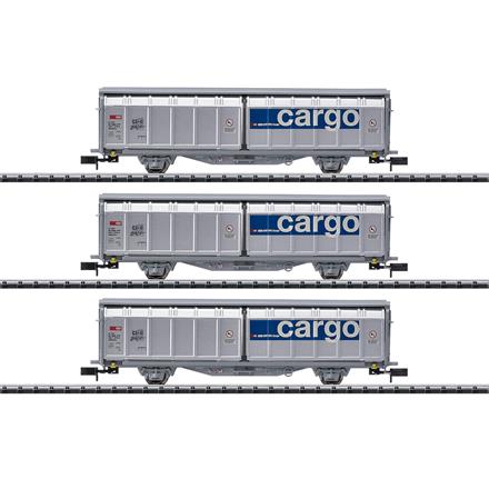 Minitrix 15282 Güterwagen-Set SBB Cargo (3) N