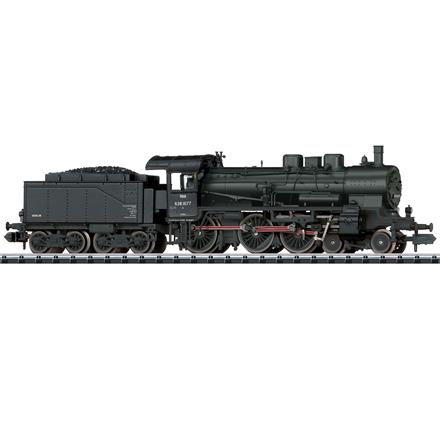 Minitrix 16387 Dampflokomotive Baureihe 638 der ÖBB, digital DCC/mfx mit Sound - N (1:160)