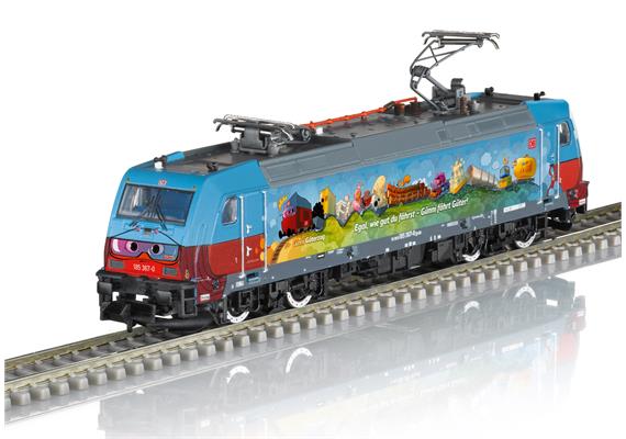 Minitrix 16906 E-Lok BR 185.2 "Günni Güterzug" der DB AG, digital DCC/mfx Sound - N | Bild 1