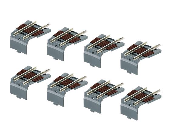 Minitrix 66571 Erweiterungssatz 8 Gleisabgänge zu Drehscheibe 66570 - N (1:160)