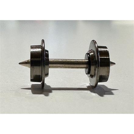 Minitrix 66650 Radsatz Spitzlager D=5,7 mm, einseitig isoliert - N (1:160)