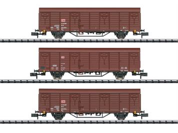Minitrix 18901 Güterwagen-Set Gbs 258 DB AG - N (1:160)
