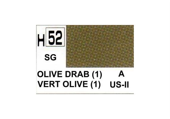 Mr. Hobby (Gunze Sangyo) H-052 olivgrün (1) halbmatt