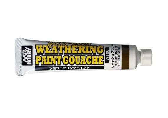 Mr. Hobby WT-06 Mr. Weathring Paste water-based "Burnt Umber" 20 ml