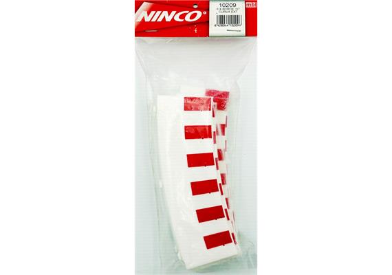 Ninco 10209 Innenrandstreifen-Set für Kurve R3 (Outer Curve), 6-teilig - Massstab 1:32