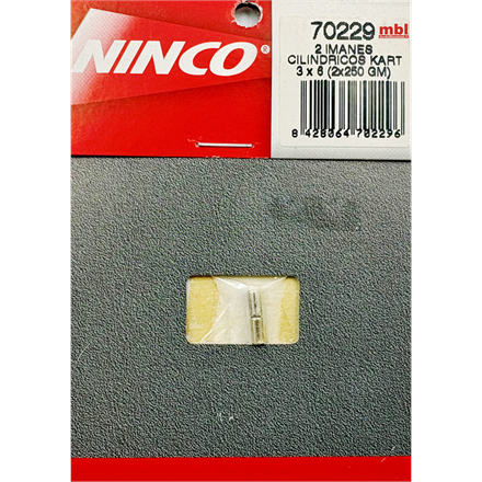 Ninco 70229 2 x Zylinder-Magnet für GoKart