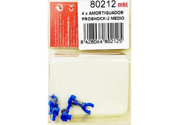 Ninco 80212 4 x Amortiguador Proshock-2 Medio