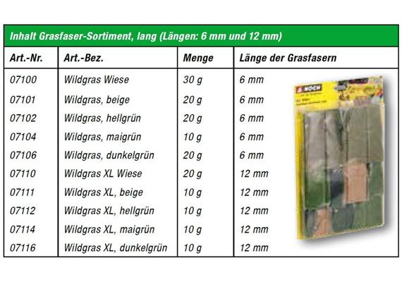 Noch 07071 Grasfaser-Sortiment, lang, H0, 0 | Bild 2