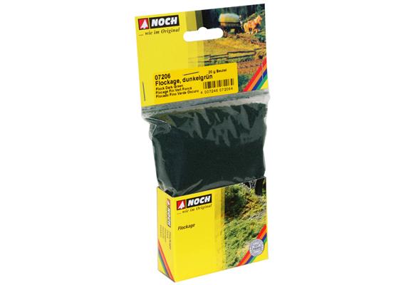 NOCH 07206 Flockage, dunkelgrün, 20 g Beutel | Bild 1