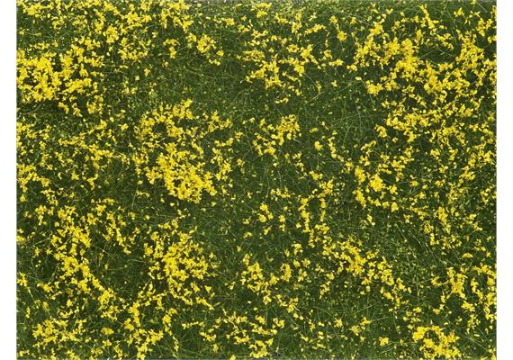 Noch 07255 Bodendecker-Foliage Wiese gelb, 12 x 18 cm - H0, TT, N, Z, 0, 1, G, H0m, H0e | Bild 1