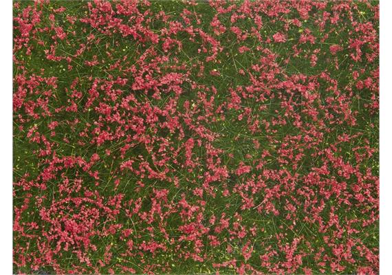 Noch 07257 Bodendecker-Foliage Wiese rot, 12 x 18 cm - H0, TT, N, Z, 0, 1, G, H0m, H0e | Bild 1