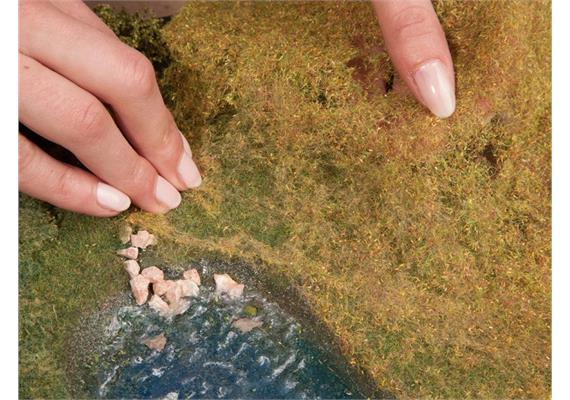 Noch 07280 Wildgras-Foliage, hellgrün, 20 x 23 cm | Bild 4