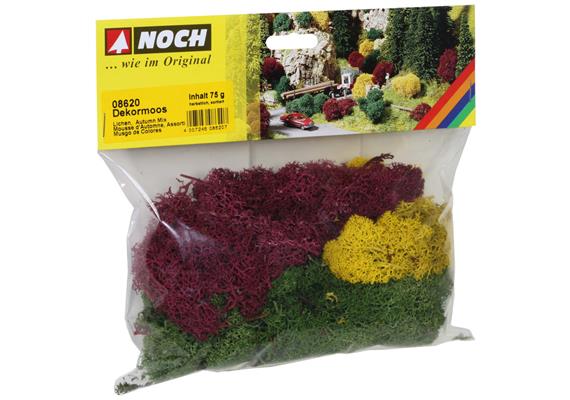 NOCH 08620 Dekormoos herbstlich sortiert, 75 g | Bild 1