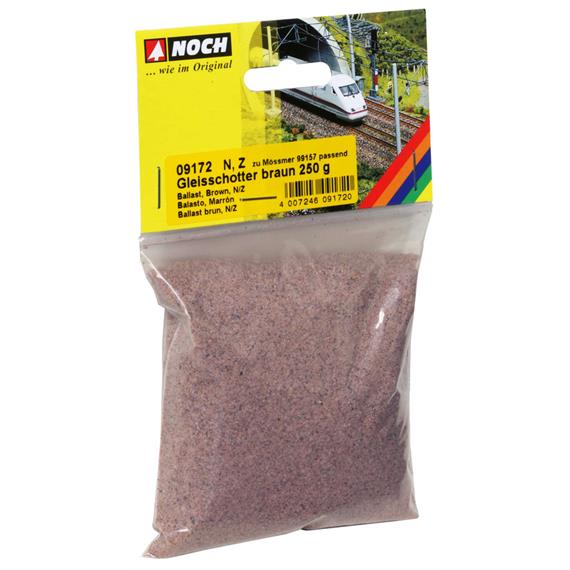 NOCH 09172 Gleisschotter braun, 250 g