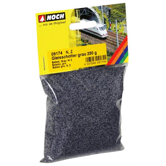 NOCH 09174 Gleisschotter grau, 250 g
