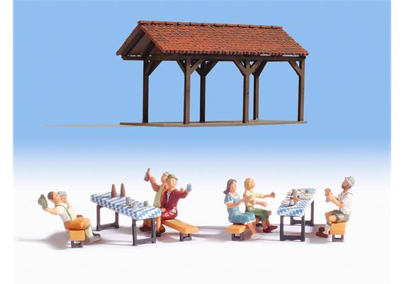 Noch 12031 Laser-Cut "Gartenparty" HO | Bild 2