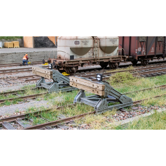Noch 13602 3D minis Prellbock, 2 Stück - H0 (1:87)