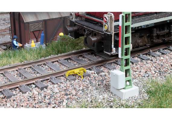 Noch 13603 3D minis Indusi-Gleismagnet, 10 Stück - H0 (1:87) | Bild 2