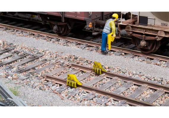 Noch 13604 3D minis Gleisknagge, 10 Stück - H0 (1:87) | Bild 2