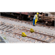 Noch 13904 3D minis Gleisknagge, 10 Stück - N (1:160)