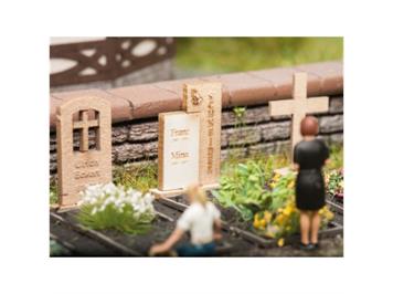 Noch 14211 Laser-Cut minis Grabsteine - H0 (1:87)