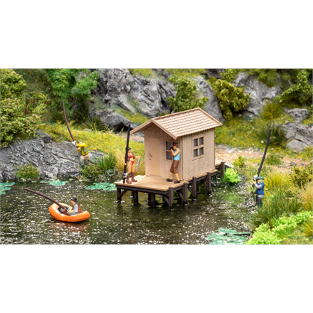 Noch 14262 Laser-Cut Fischerhütte - H0 (1:87)