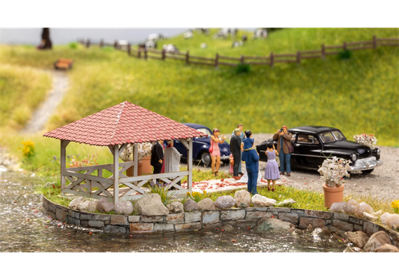 Noch 14263 Laser-Cut Veranstaltungs-Pavillon - H0 (1:87) | Bild 2