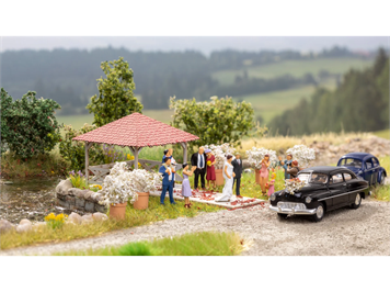 Noch 14263 Laser-Cut Veranstaltungs-Pavillon - H0 (1:87)