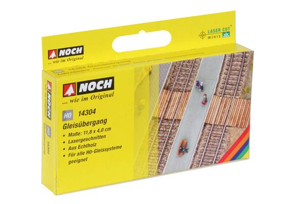 Noch 14304 Laser-Cut Gleisübergang - H0 (1:87) | Bild 1