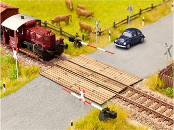 Noch 14305 Laser-Cut Bahnübergang Holzbohlen - H0 (1:87)