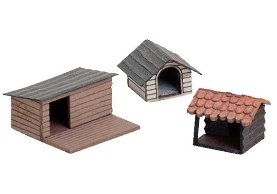Noch 14364 Laser-Cut Hundehütten HO | Bild 2