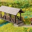 Noch 14372 Laser-Cut Überdachte Fussgänger-Brücke - H0 (1:87) | Bild 1