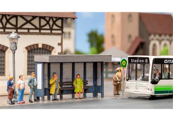 Noch 14390 Laser-Cut Bushaltestellte - H0 (1:87) | Bild 2