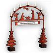 Noch 14681 Laser-Cut Weihnachtsmarkt - Eingangsbogen - N (1:160) | Bild 1