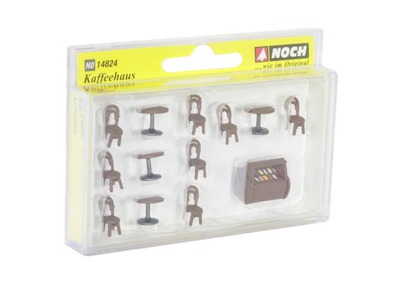 Noch 14824 Kaffeehaus - H0 (1:87) | Bild 2