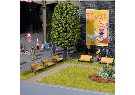 NOCH 14849 Bänke - H0 (1:87) | Bild 2