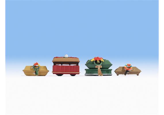 NOCH 14874 Beerdigung Zubehör (Särge) HO | Bild 1