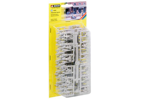 Noch 14985 Unbemalte Figuren, 72 Stück - H0 (1:87) | Bild 1