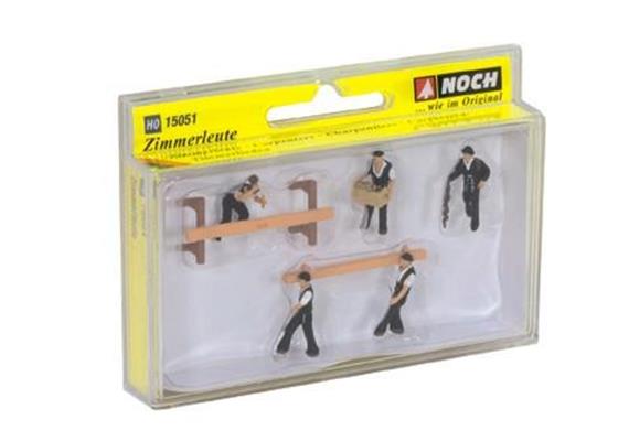 NOCH 15051 Zimmerleute - H0 (1:87) | Bild 2