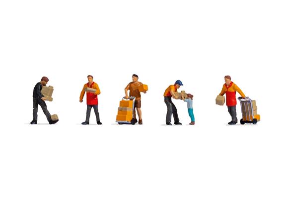 NOCH 15069 Paketzusteller, H0 1:87 | Bild 1