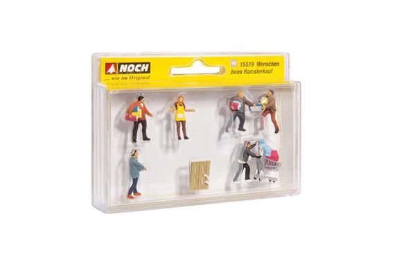 Noch 15519 Menschen beim Hamsterkauf - H0 1:87 | Bild 2