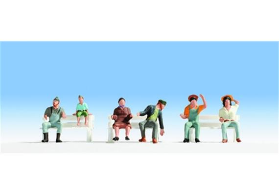 NOCH 15628 Traktorfahrer (ohne Bänke) - H0 (1:87)