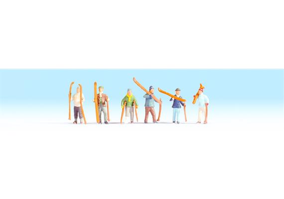 NOCH 15829 Skifahrer - H0 1:87