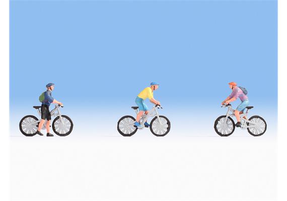 Noch 15899 Mountainbiker - H0 (1:87)