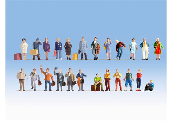 Noch 16101 Figuren XL-Set "Reisende" HO