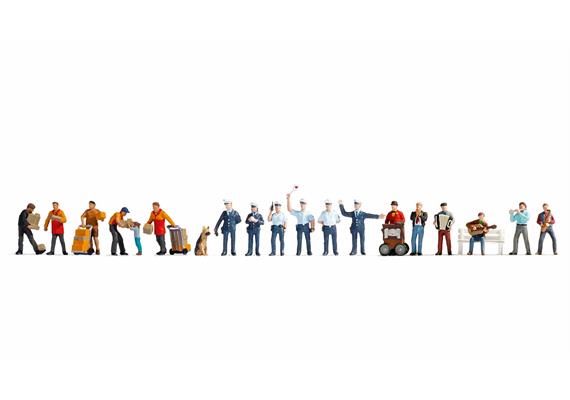 Noch 16125 XL-Set “In der Stadt” - H0 (1:87)